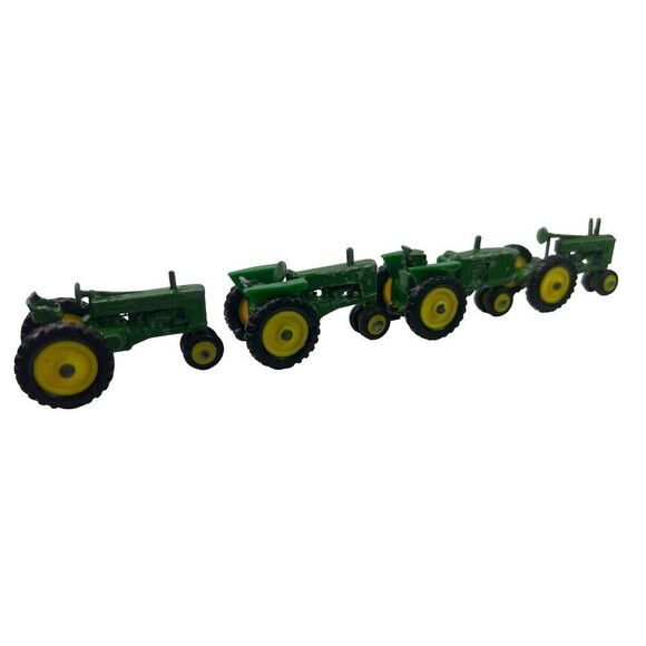 John Deere Tractor Toys Lot of 4 (2”x1”) - Picture 5 of 7